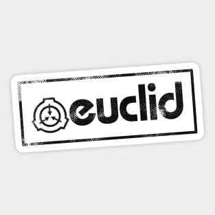 Euclid SCP Foundation Object Class Sticker